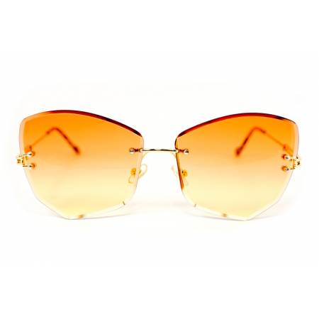 okulary przeciwsłoneczne z pomarańczowymi soczewkami
