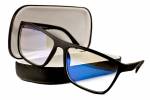 okulary antyrefleksyjne zerówki z filtrem światła niebieskiego