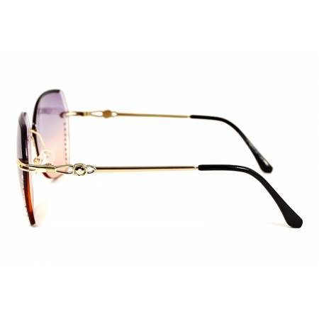 damskie okulary przeciwsłoneczne glamour cieniowane