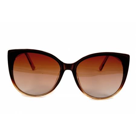 damskie okulary przeciwsłoneczne brązowe