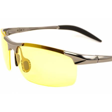 okulary z żółtymi soczewkami z polaryzacją