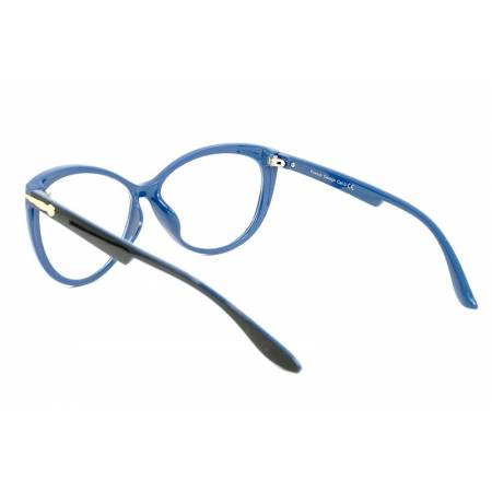 okulary do komputera niebieskie