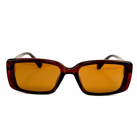 okulary przeciwsłoneczne z brązowymi soczewkami