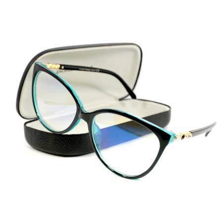 damskie okulary zerówki z etui