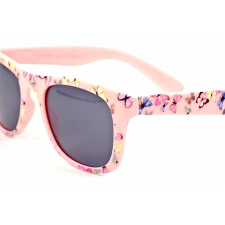 różowe okulary przeciwsłoneczne dla dzieci