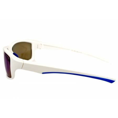 białe sportowe okulary przeciwsłoneczne