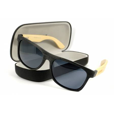 drewniane okulary przeciwsłoneczne