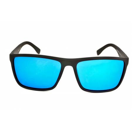 okulary nerdy polaryzacyjne niebieskie