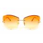 okulary przeciwsłoneczne z pomarańczowymi soczewkami